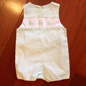 Petit Ami Frog Prince 3m Baby Boy Shortall